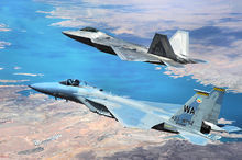 美國F-22猛禽戰鬥機
