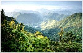 天目山脈 天目山脈