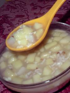 桂花酒釀蘋果羹