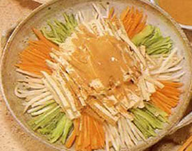 麻醬素什錦 麻醬素什錦