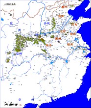 太平道主要活動區域
