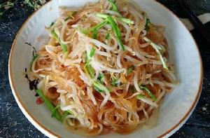 涼拌豆芽冬粉 涼拌豆芽冬粉