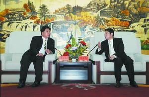 （圖）路國賢孫立坤會見陳文益一行