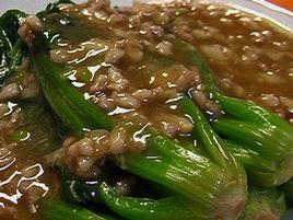 肉末菠菜 肉末菠菜