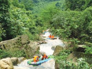 三水九道谷漂流 三水九道谷漂流