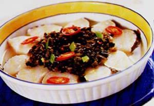 天麻蒸銀鱈魚 天麻蒸銀鱈魚