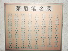 茅盾曾用過的筆名