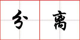 分離[漢語辭彙]