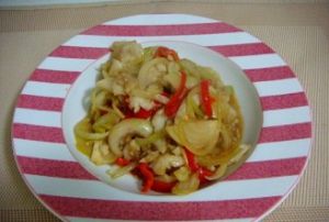 洋蔥炒魚絲 洋蔥炒魚絲