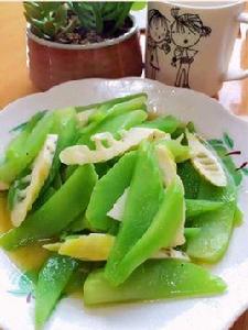 清炒雙筍 清炒雙筍