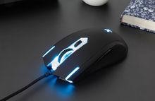 雷柏V26光學遊戲滑鼠純黑版圖冊