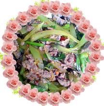 孜然牛肉混炒 孜然牛肉混炒