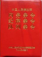 中國人民解放軍紀律條令