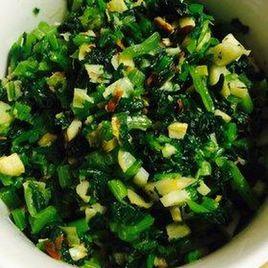 涼拌蒿菜 涼拌蒿菜