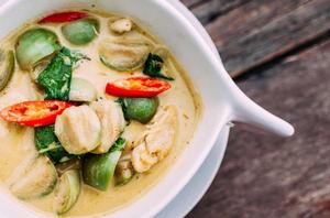 泰國青咖喱雞 泰國青咖喱雞