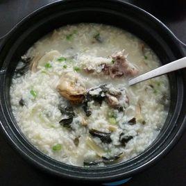 鹹豬骨菜乾粥 鹹豬骨菜乾粥