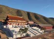 中國最大全木結構大雄寶殿