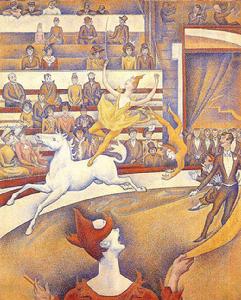 （圖）修拉《馬戲團》