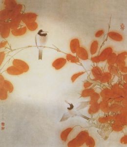 趙志光翠陰小鳥圖 趙志光翠陰小鳥圖