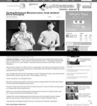 印尼網站“liputan6”進行報導