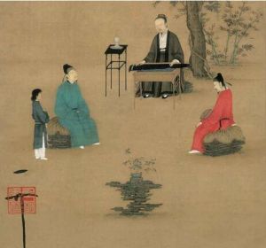 聽琴圖 聽琴圖