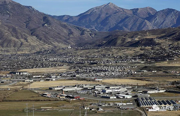 ▲朝鮮貧瘠荒涼的山地