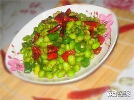 香辣毛豆 香辣毛豆