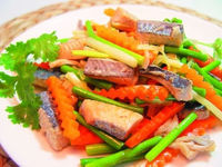 五彩馬鮫魚條 五彩馬鮫魚條