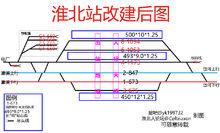 淮北站站場布置圖