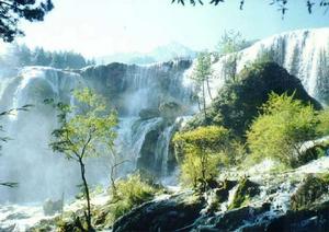 九寨溝瀑布
