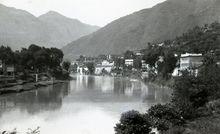 80年代的聶河鎮（黃元武攝）