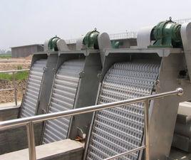 迴轉式格柵除污機 迴轉式格柵除污機