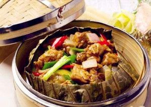 苦瓜蘑菇蒸滑雞 苦瓜蘑菇蒸滑雞