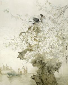 春到濱海（魅力濱海美術作品展銀獎）2012