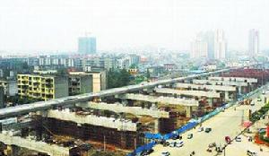 成灌鐵路犀浦站開工