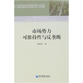 市場勢力可維持性與反壟斷