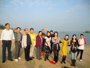 先進員工廈門考察留影