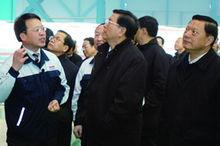 張德江到北方重工視察