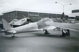 停在博物館外的Ki-43隼