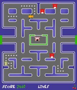 小汽車吃豆豆 小汽車吃豆豆