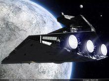 帝國II級殲星艦（艦艉）