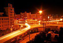 陽新縣立交橋夜景