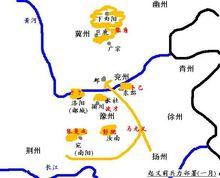 起義前兵力部署（一月）