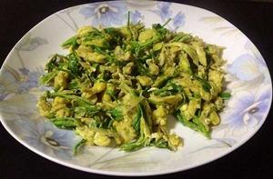 鮮茶葉炒蛋 鮮茶葉炒蛋