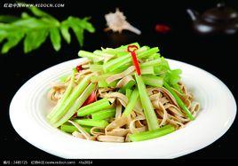 芹菜豆腐皮 芹菜豆腐皮