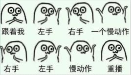 左手右手慢動作 左手右手慢動作