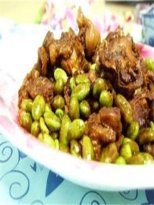 毛豆燒雞塊 毛豆燒雞塊