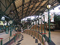 （圖）迪士尼站月台