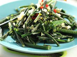 涼拌菜薹 涼拌菜薹
