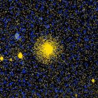 HR 2055 GALEX 彩色圖